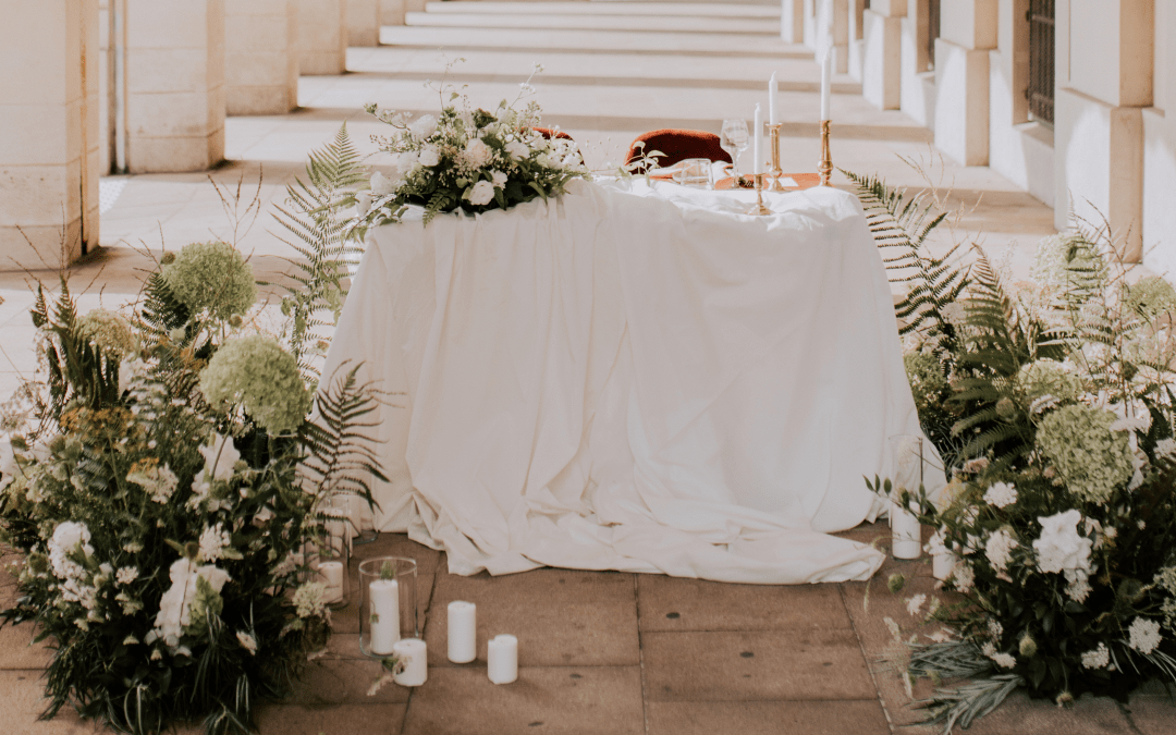 Installer sa décoration de mariage